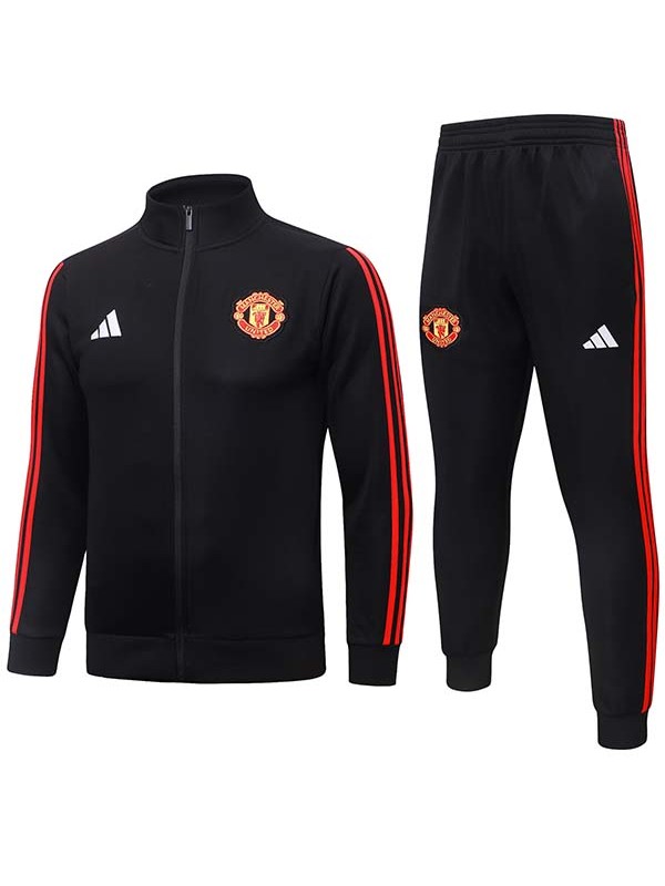 Manchester united jacket mens training balck tracksuit 2026-2027